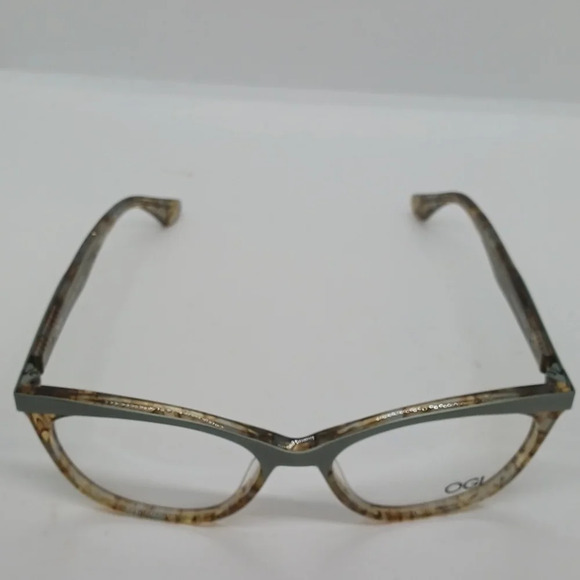 NWT WOMEN'S OGI EYEGLASS FRAMES HERITAGE GRAY MARBLE - Picture 3 of 4